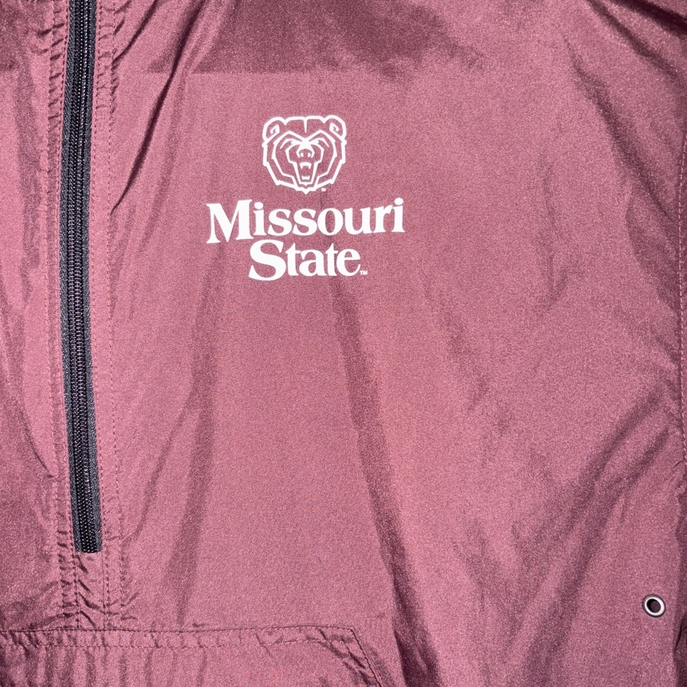 Missouri State University XS Hooded Windbreaker - Picture 2 of 8